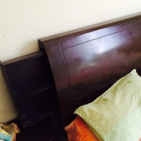 QUICK SALE: King bed +dresser+2 night stands+wardrobe 