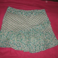 Very short skirt