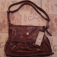Leather bag for lady