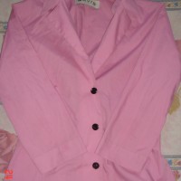 Pink Jacket, new. Size: S-M