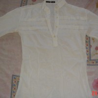 White shirt woman, S-M size