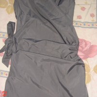 Grey-metallic dress, size: S-M, good condition