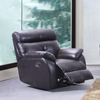 Lazy Boy recliner roker chair , black  leather