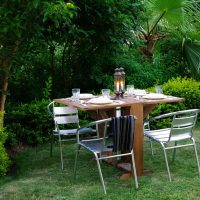 Spend a lovely holiday in a lush green garden compound