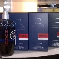 ORYGINAL Hugo Boss Dark Blue 75ml/ VERSAGE BLUE & RJEANS 50ML/ CALVIN KLEIN INZU 50ML  from duty fre
