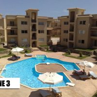 2 unfurnished new flats with pool view