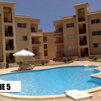 2 unfurnished new flats with pool view